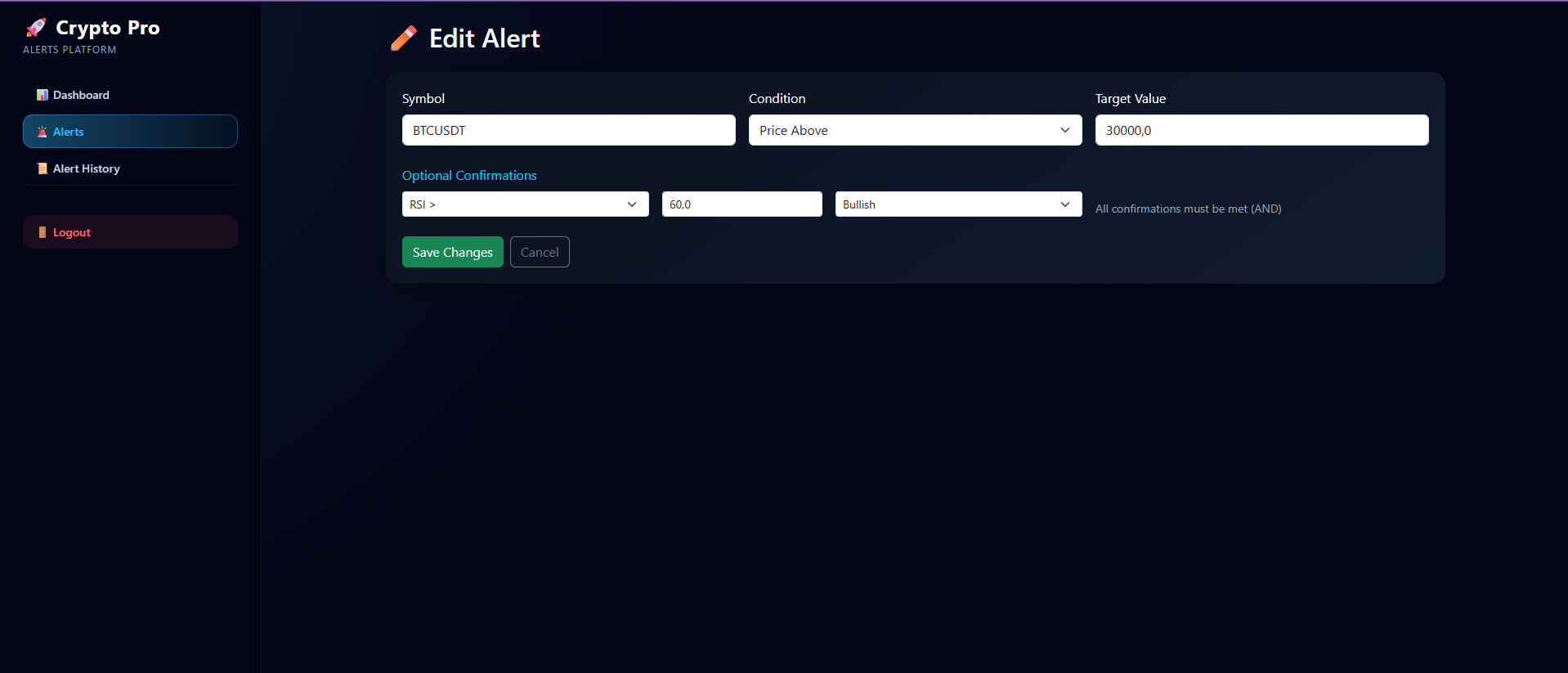 Crypto Alert screenshot 10