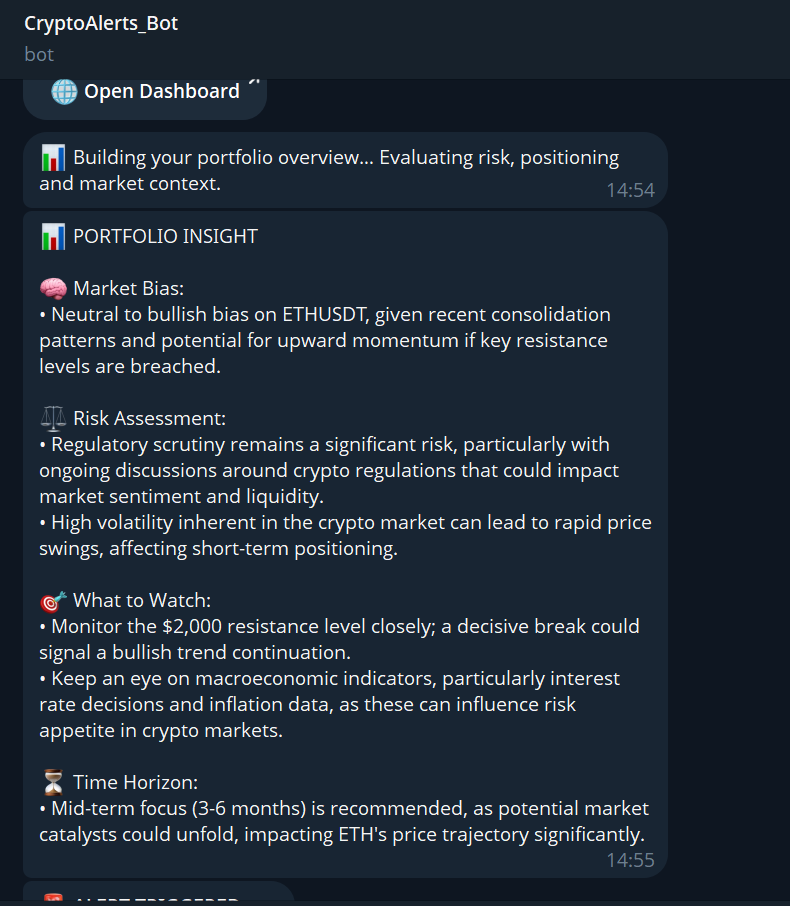 Crypto Alert screenshot 2
