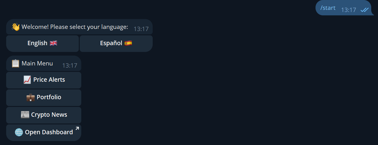 Crypto Alert screenshot 1