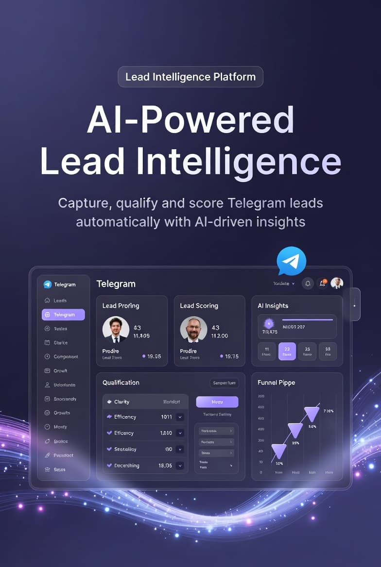 LeadFlow AI dashboard